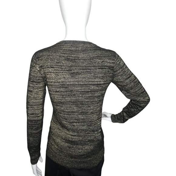 Carmen Marc Valvo Women's Medium Gold Top Size M - Picture 4 of 6